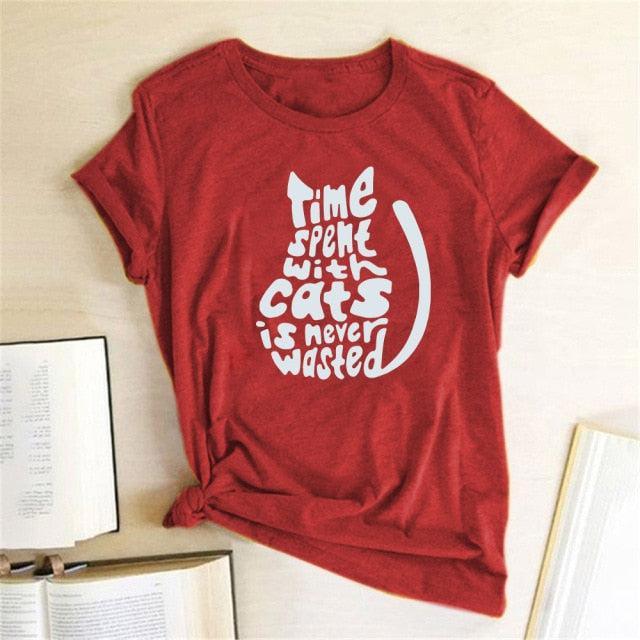 Time Cat T-Shirt - Meowhiskers