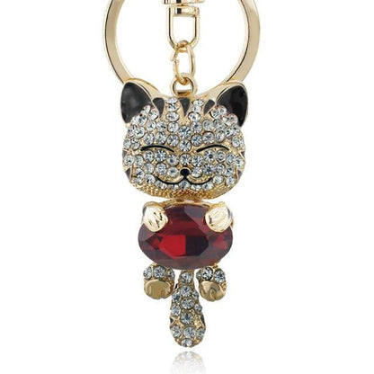 Crystal Cat Keychain - Meowhiskers