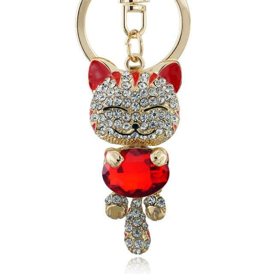 Crystal Cat Keychain - Meowhiskers