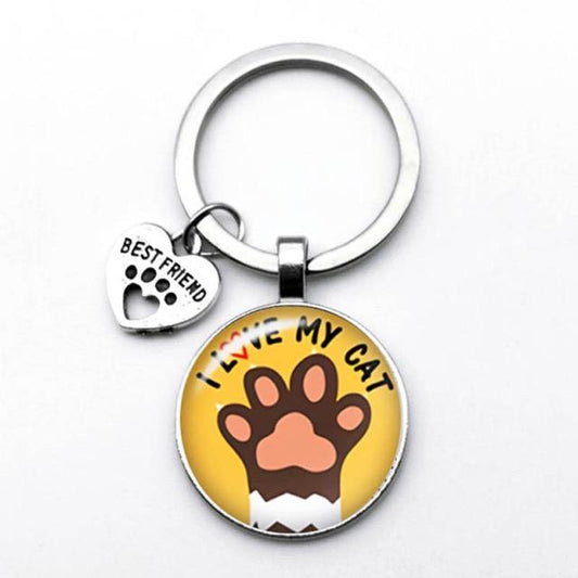 Cat Paw Keychain - Meowhiskers