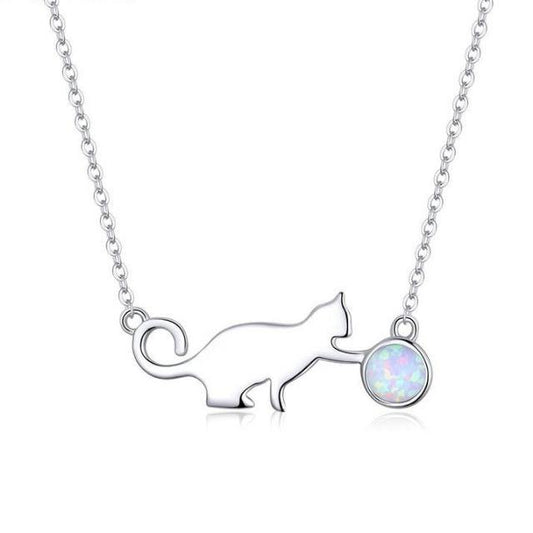Cat Ball Necklace - Meowhiskers