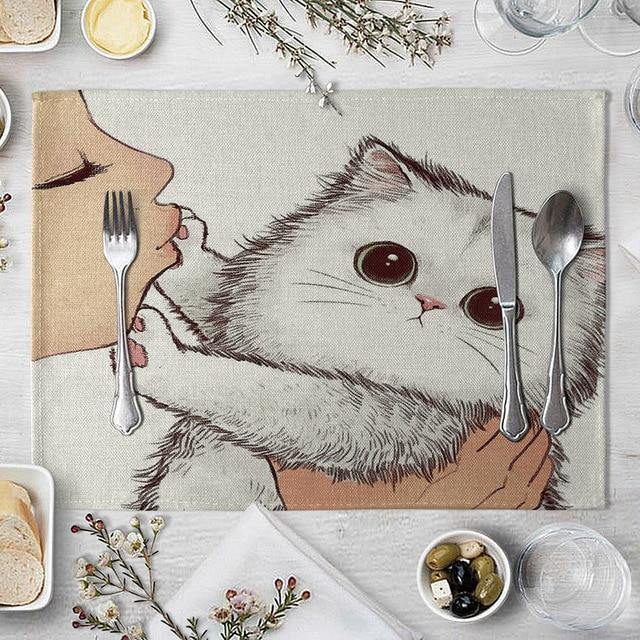 Cat Dining Pad - Meowhiskers
