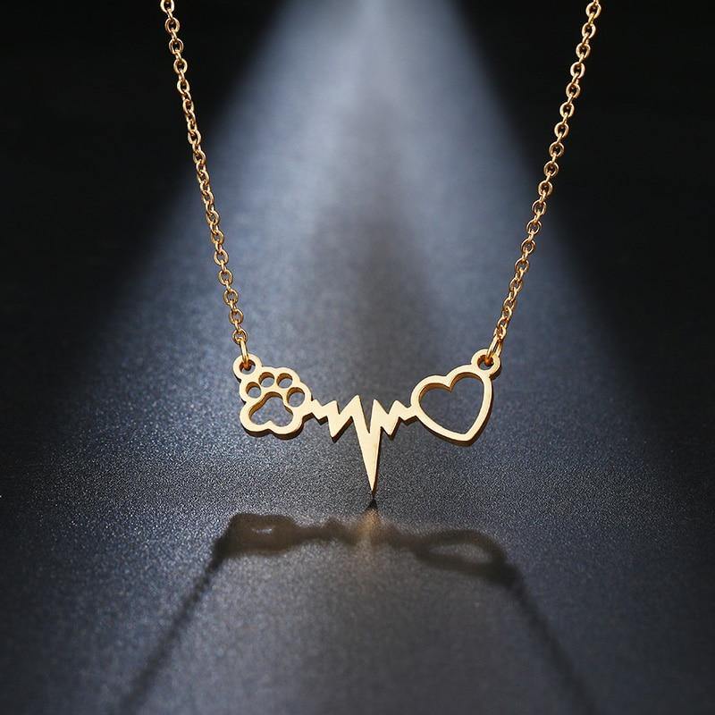 Cat Paw Necklace - Meowhiskers