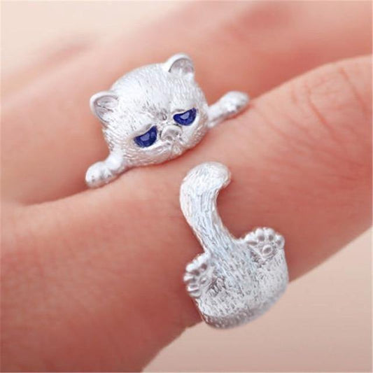 Blue Eyes Cat Ring - Meowhiskers