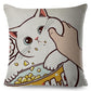 Pinch Cat Pillowcase - Meowhiskers