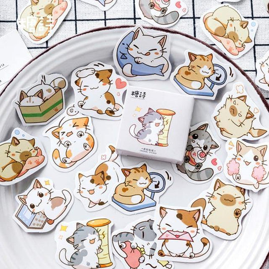 Cute Cat Sticker - Meowhiskers