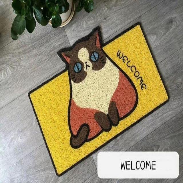 Welcome Cat Rug - Meowhiskers