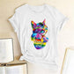 Colorful Cat T-Shirt - Meowhiskers