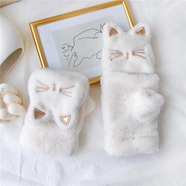 Kawaii Cat Gloves - Meowhiskers