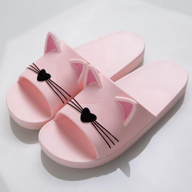 Summer Cat Slippers - Meowhiskers