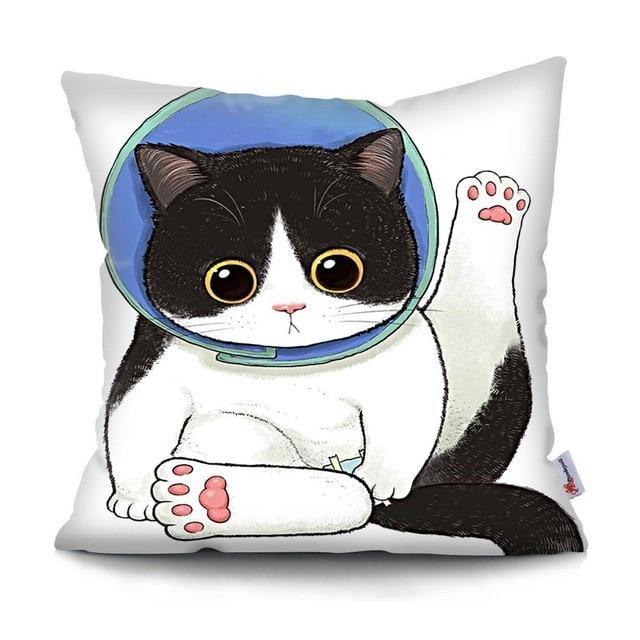 Space Cat Pillowcase - Meowhiskers