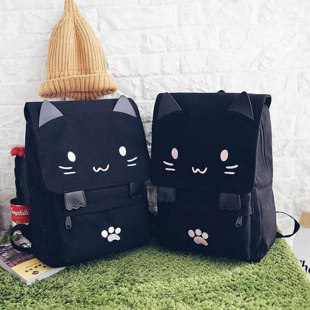 Casual Cat Backpack - Meowhiskers