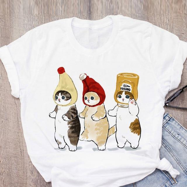 Cat Walk T-Shirt - Meowhiskers