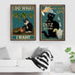 Silly Cat Wall Art - Meowhiskers