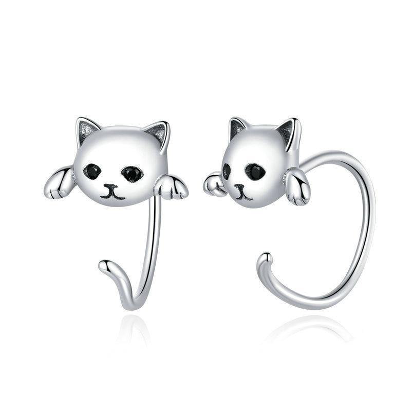 Minimal Cat Earrings - Meowhiskers