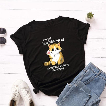 Annoy Cat T-Shirt - Meowhiskers