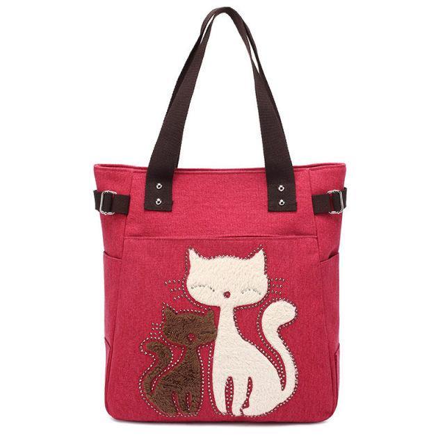 Casual Cat Handbag - Meowhiskers