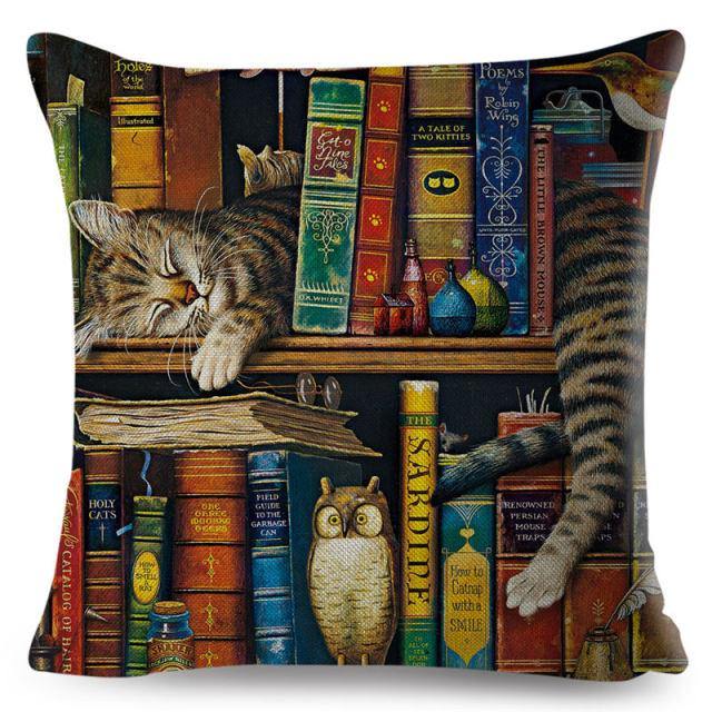 Paint Cat Pillow Case - Meowhiskers