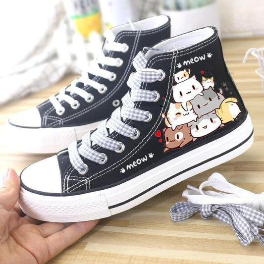 Fluffy Cat Sneakers - Meowhiskers