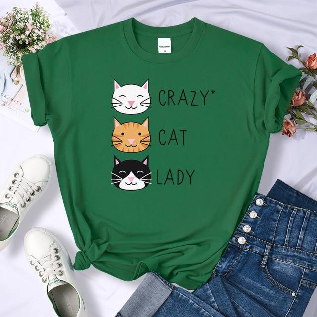 Cat Lady T-Shirt - Meowhiskers