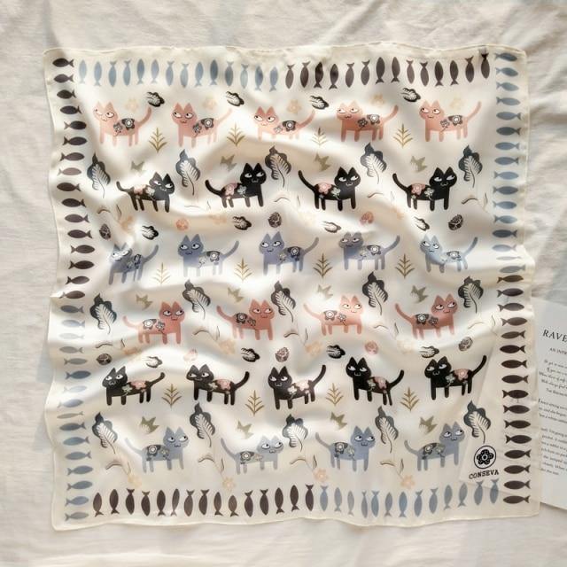 Artistic Cat Scarf - Meowhiskers