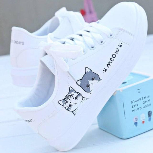 Cat Meow Sneakers - Meowhiskers