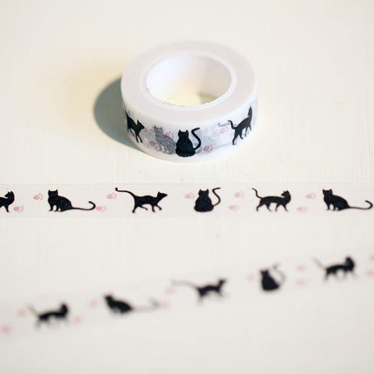 Pattern Cat Sticker - Meowhiskers