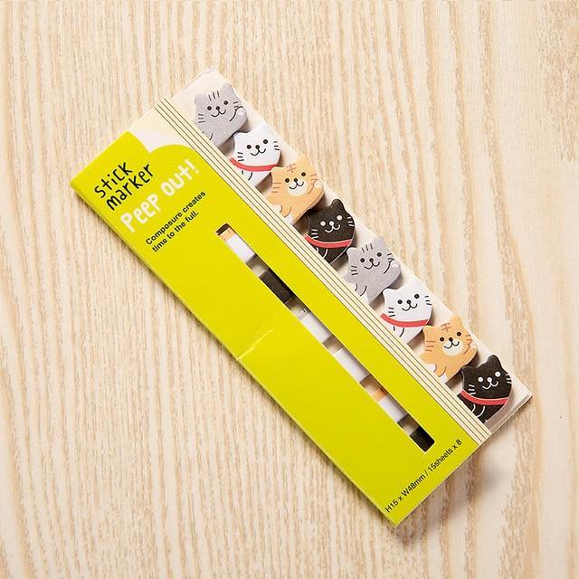Cute Cat Bookmark - Meowhiskers