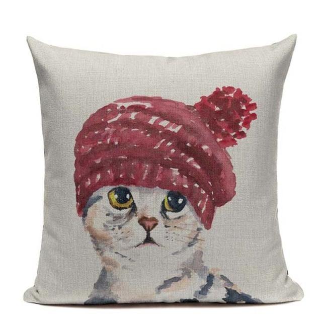 Cute Cat Pillowcase - Meowhiskers