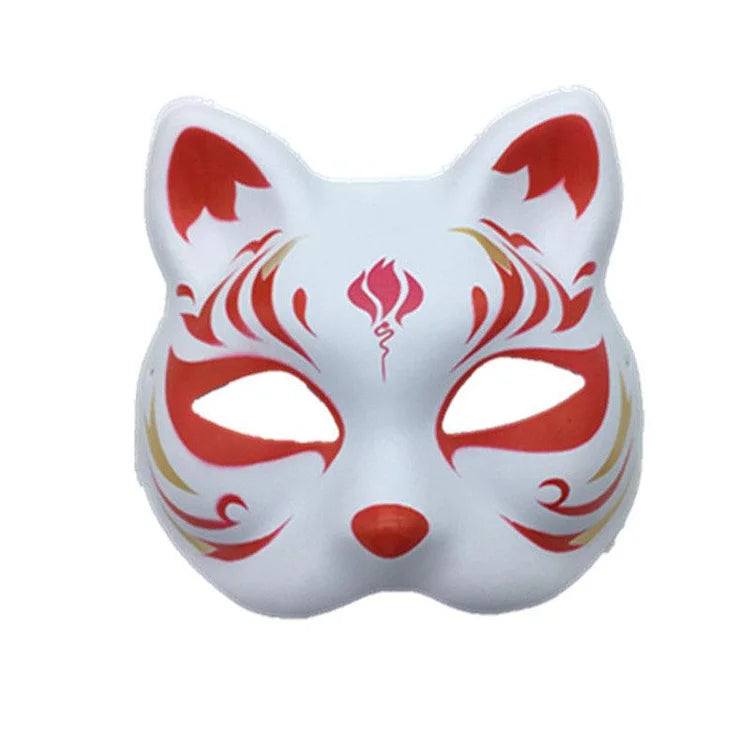 Vintage Fox Face Tassels Mask