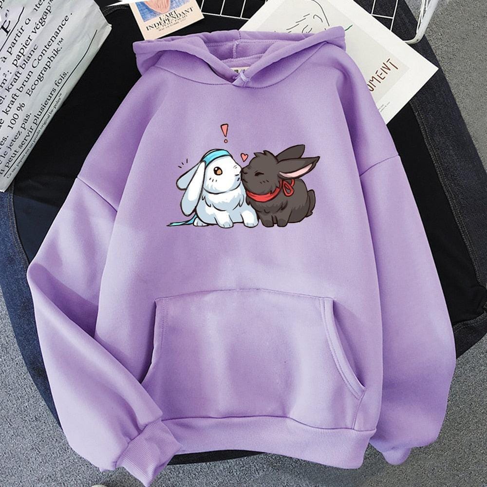 Sweet Lovers Bunny Sweatshirt Hoodie Meowhiskers