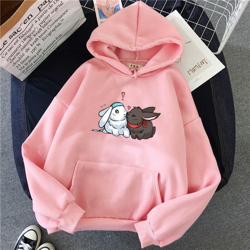 Sweet Lovers Bunny Sweatshirt Hoodie Meowhiskers