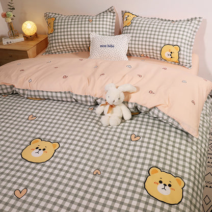 Kawaii Fluffy Bear Bedding Sets