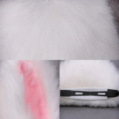 Kawaii Plush Fox Ears Hairpin Cosplay Costume Accessory