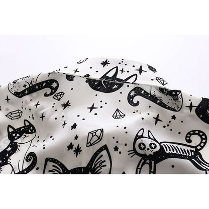 Luxury Magician Cartoon Cat Shirt