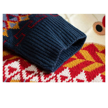 Harajuku Pullover Winter Bear Sweater