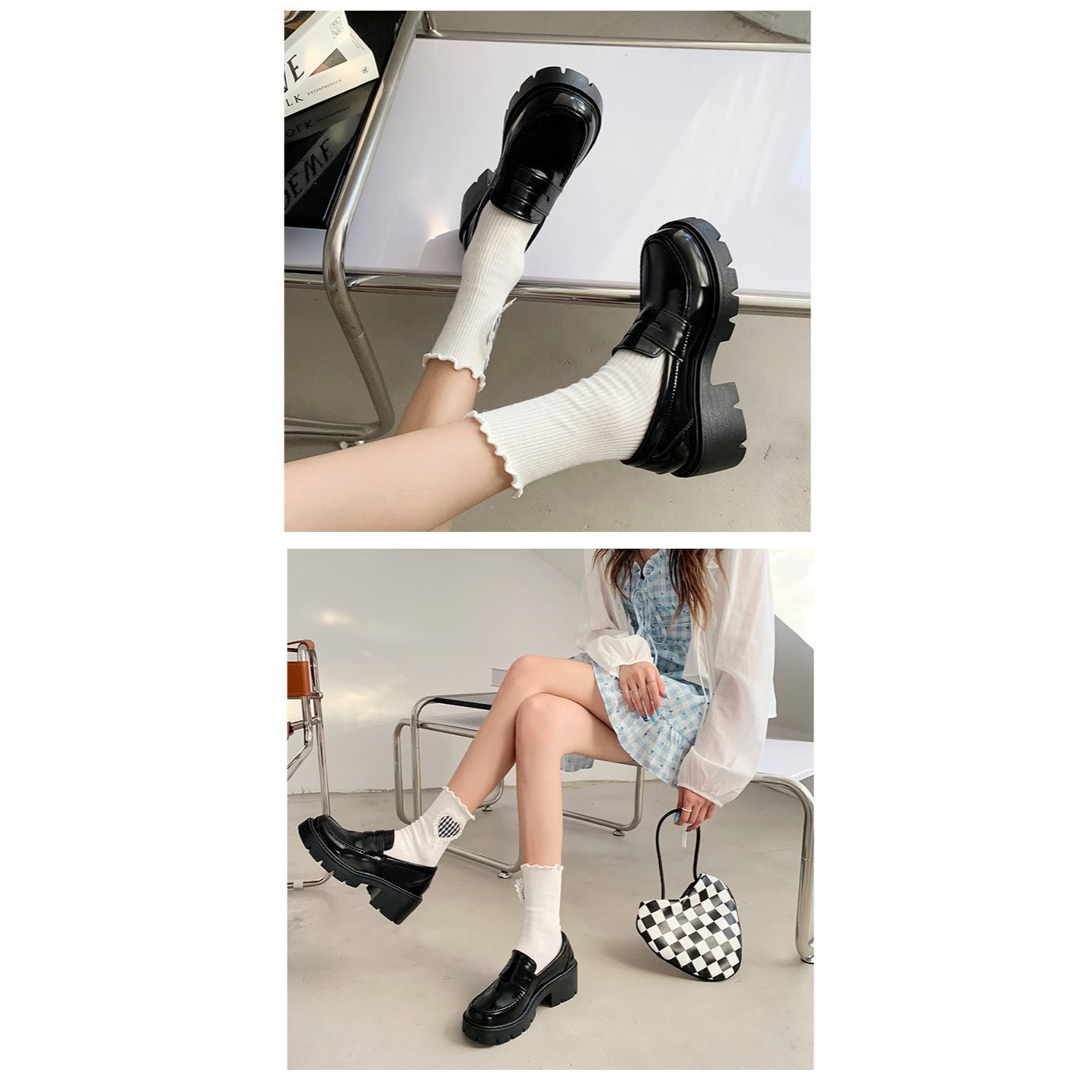 Kawaii Lolita JK Platforms Mary Janes Shoes