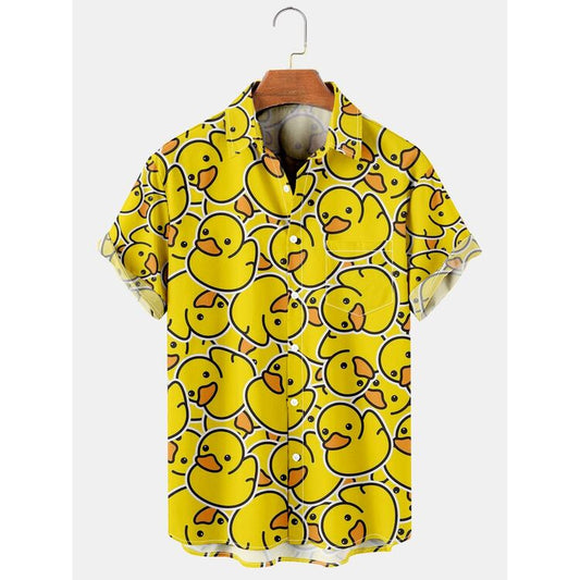 Kawaii Beach Style Duck Shirt