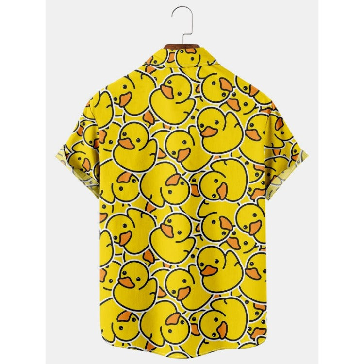 Kawaii Beach Style Duck Shirt