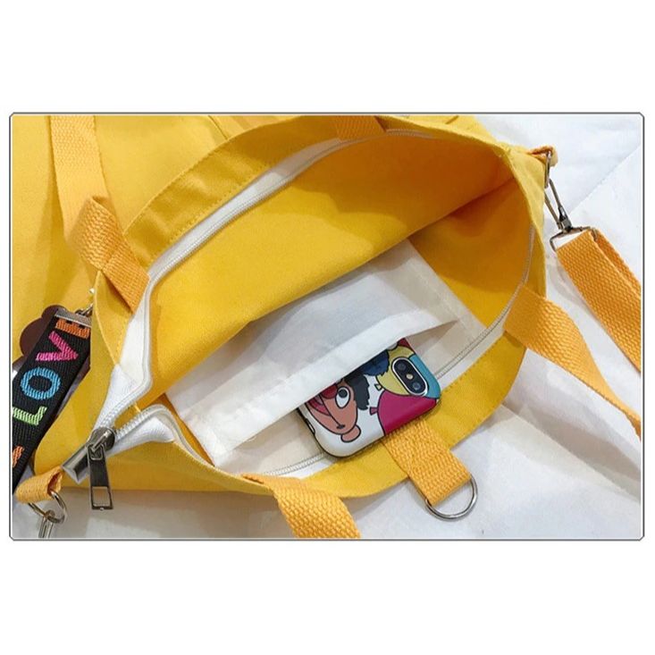 Multi Pocket Design Travel Tote Bag