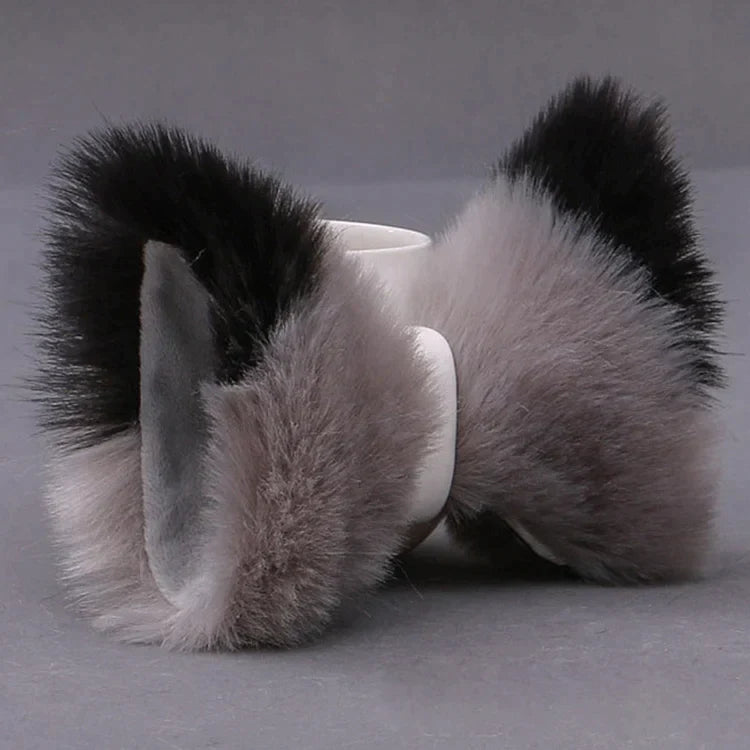 Kawaii Plush Fox Ears Hairpin Cosplay Costume Accessory