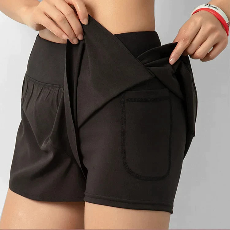 Sports Training Breathable Pocket Loose Shorts